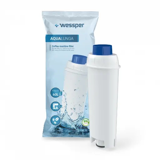 [B07YZLB57Q] Cartouche filtrante Wessper pour cafetière Delonghi